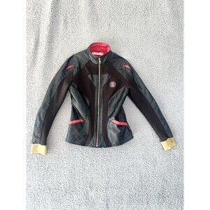 Disney Marvel Black Widow Jacket Womens Size X-Small Long Sleeve Full Zip Black